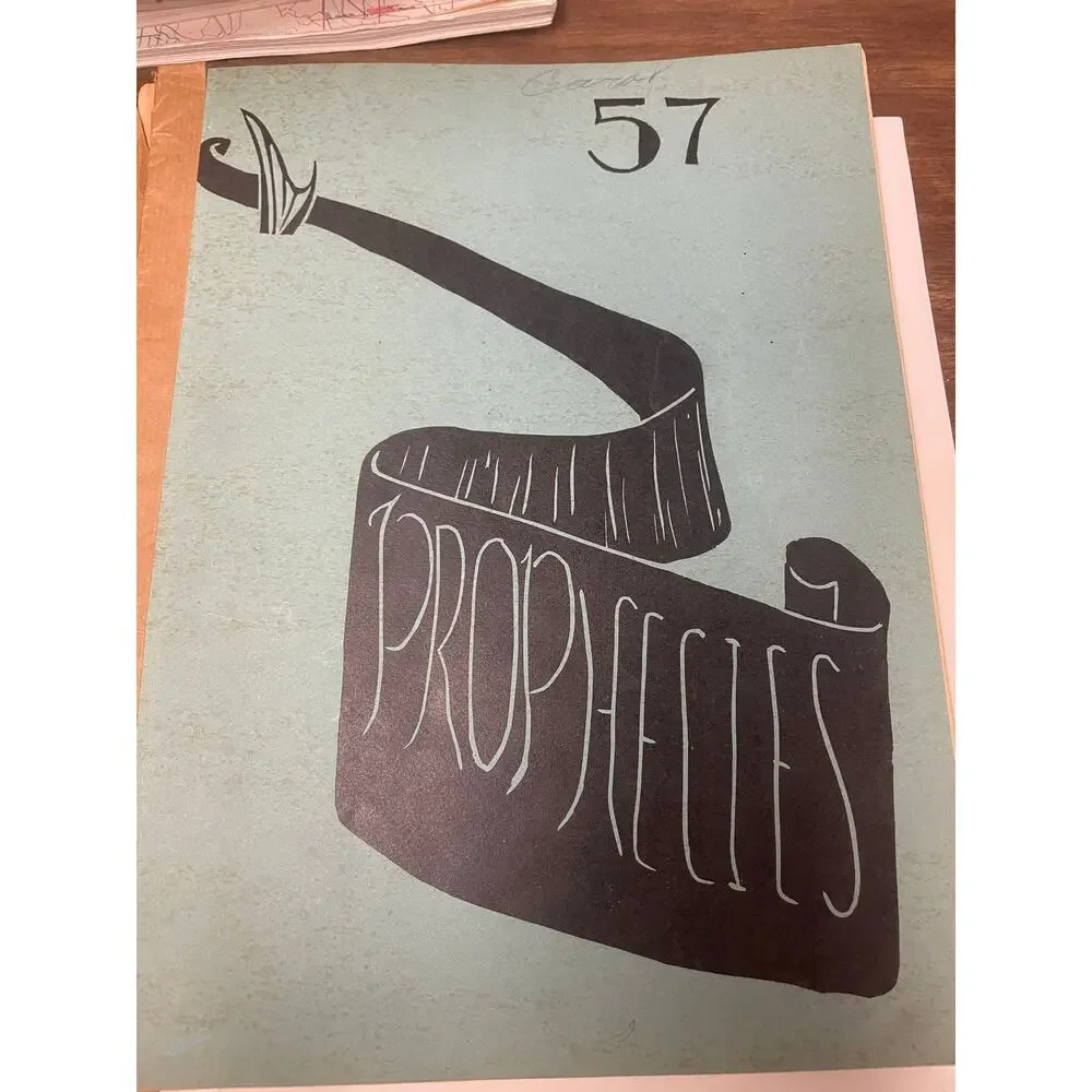 1957 Richmond Union High School CA Diploma Reunion Booklet Senior Memorabilia